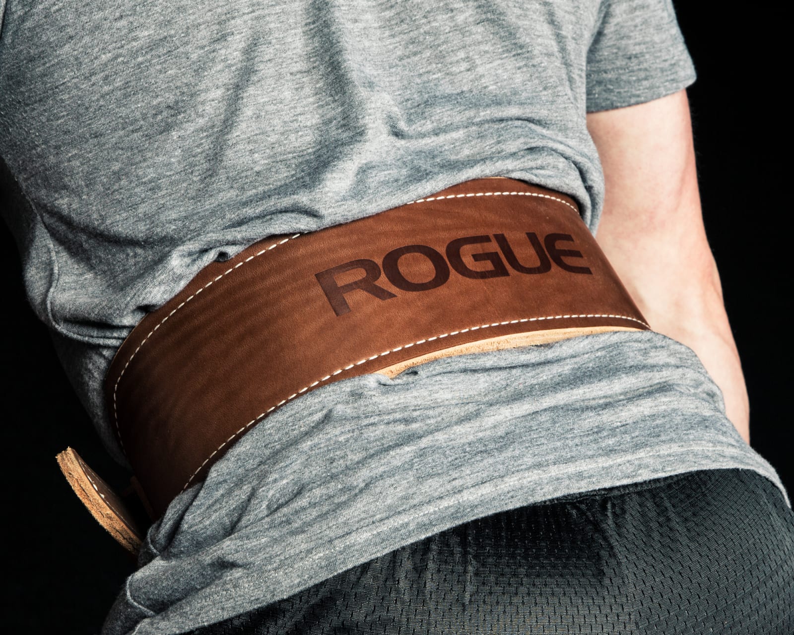 ROGUE(ローグ) Premium OhioLifting Belt Mサイズ Rogue Premium Ohio Lifting Belt - Brown | Rogue Fitness UK